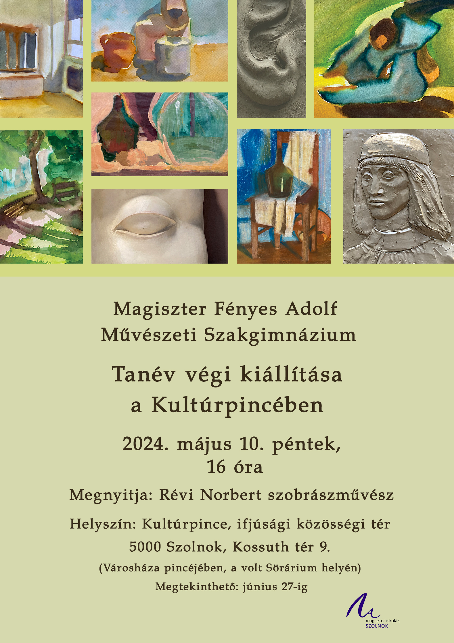 Tanév végi kiállítás