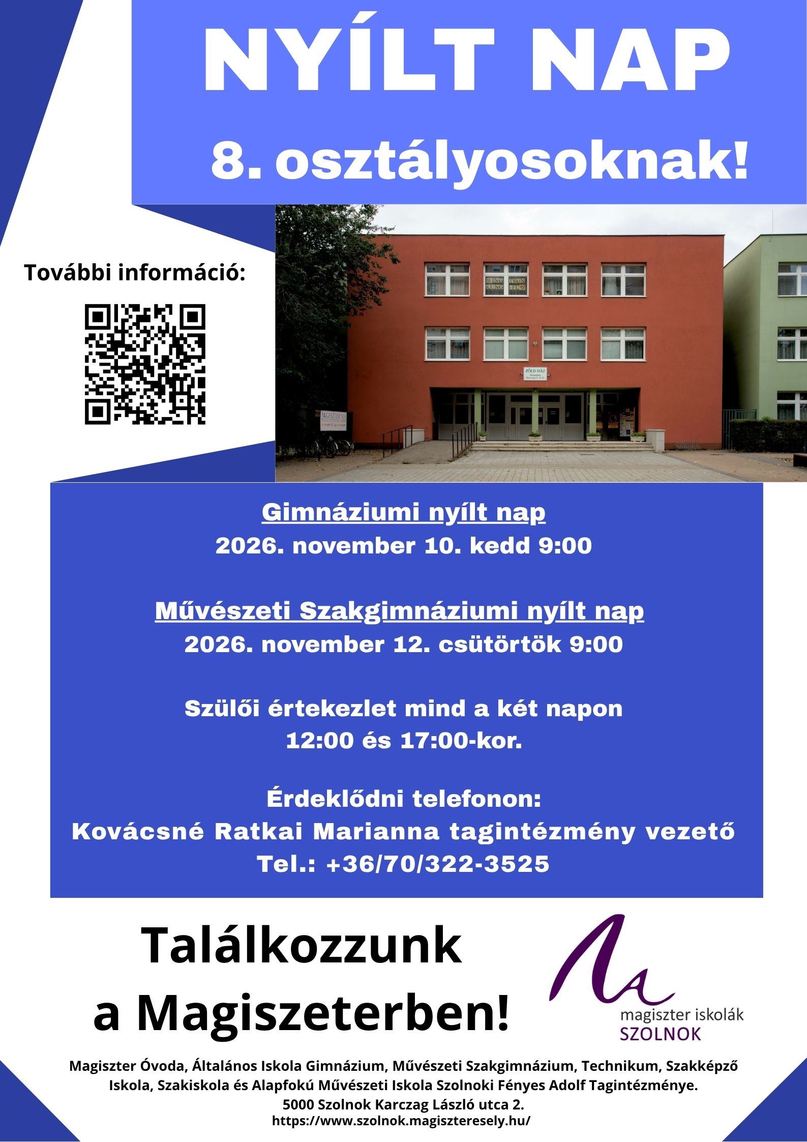 nyílt nap a Magiszter